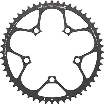 Image of Spécialités TA Nerius 11 Speed Campagnolo Compact 110pcd Offset Chainring, Outer 48t, Black