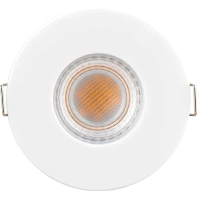 Image of Luceco FType Essence Dimmable Flat Downlight, 5 Watts, IP65 Rated, 4000K, White Bezel