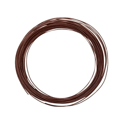 Image of Vaessen Creative Aluminium wire 0,8mm 15m brown,