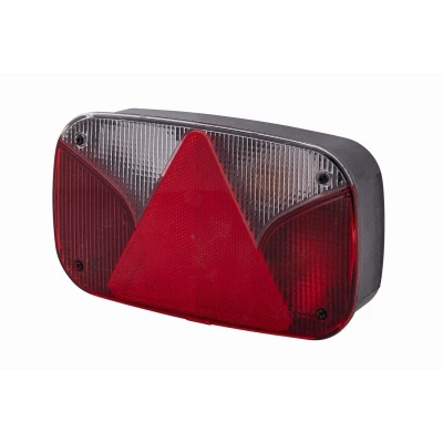 Image of E95447 Combination Rearlight HELLA 2VP 998 232 261 Right white/red black for trailer, with bulbs