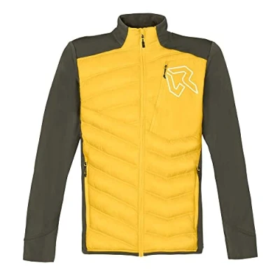 Image of Rock Experience REMJ09471 EL NINO HYBRID Jacket Men&#039;s 0531 OLD GOLD+1924 OLIVE NIGHT S