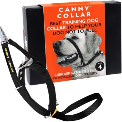 Image of Canny Collar No Pull Dog Head Collar, Lead Training Harness, that stops pulling Easy to fit, simple use, kind, safe, comfortable