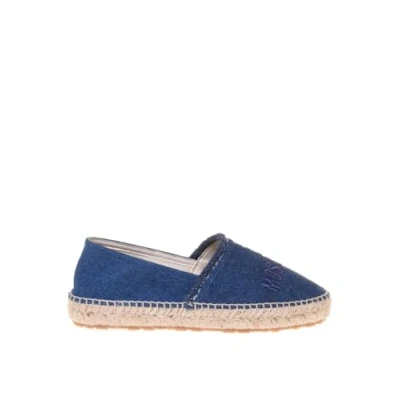 Image of Love Moschino Espadrilles, Women&#039;s, Size: 5, Light blue Textile