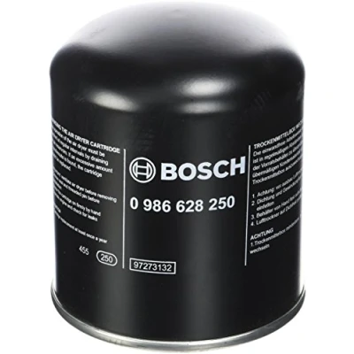 Image of 9P903814A air Dryer Cartridge, compressed system BOSCH 0 986 628 250 140mm MERCEDES BENZ: Vario Box Body / Estate, ACTROS MP4 MP5