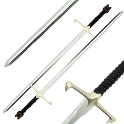 Image of DNA 2x LARP Foam Collectors Cosplay Game Of Thrones Style Jon Snow Swords Winter Is Coming 88cm