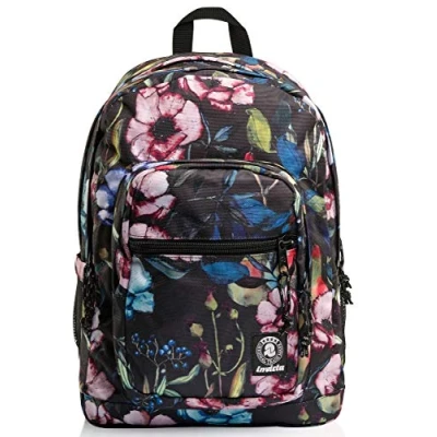 Image of Invicta Backpack, JELEK Eco friendly Knapsack, Book Bag, For Teen, Girls&amp;Boys, School, Sport, Free Time, with Side Pockets &amp; Laptop Sleeve, Italian Design, violet