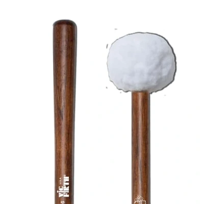 Image of Vic FIrth Corpsmaster® Series Bass Drum Mallet MB1S Small Head Soft