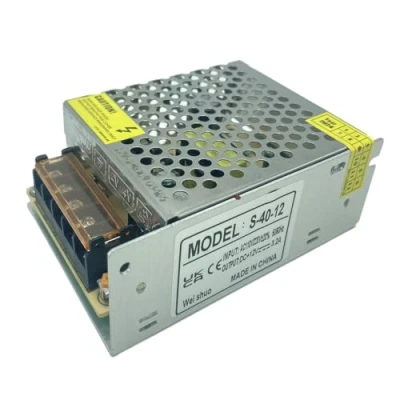 Image of Lianshi 12V 3A 40w Switching Power Supply Short Circuit and Overload Protection Converter Transformer for Industrial Automation LED Surveillance CCTV Printer AC220V to DC12V