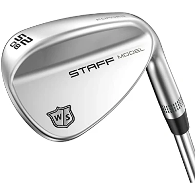 Image of Wilson Men&#039;s Staff Model Wedge, For Right Handed Golfers, Steel, 60 Degree Loft