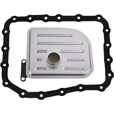 Image of 463213B000, 463213B000S1 Hydraulic Filter Set, automatic transmission FEBI BILSTEIN 175367 with oil sump gasket KIA: SORENTO 3, Optima / K5