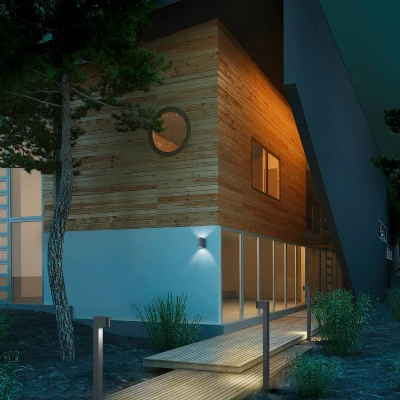 Image of Trio Lighting Roya path light, anthracite