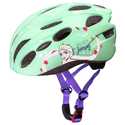 Image of Frozen Unisex Youth Bicycle Helmet, Multicoloured, M