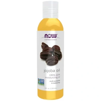 Image of Now Foods, Jojoba Oil, 118ml, Soy Free, Vegan, Non GMO