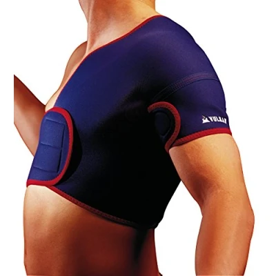Image of Vulkan Classic Shoulder Support Left Large, Promotes Air Flow, Relieves Bursitis and Tendonitis, Comfortable All Day Wear, Therapeutic Heat Retention, Minimises RIsk of Strains in Rotator Cuff Muscles