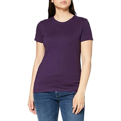 Image of Stedman Apparel Women&#039;s Classic T/ST2600 T Shirt, Purple (Deep Berry), Size 10 (Size:Small)