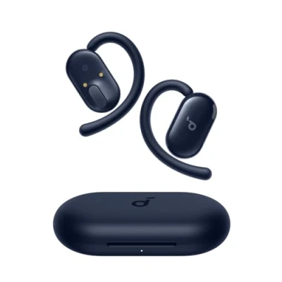 Image of soundcore V20i by Anker Open Ear Headphones, Adjustable Hooks, Ultra Comfort, Snug Fit, Powerful Sound, Clear Calls, IP55, LED Lights, 36H Playtime, Bluetooth 5.4 Earbuds, Multipoint Connection