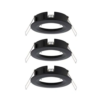 Image of Paulmann 92481 Choose recessed luminaire spot Rigid max. 3x10 watt Ceiling Spotlight Black matt lamp Aluminium
