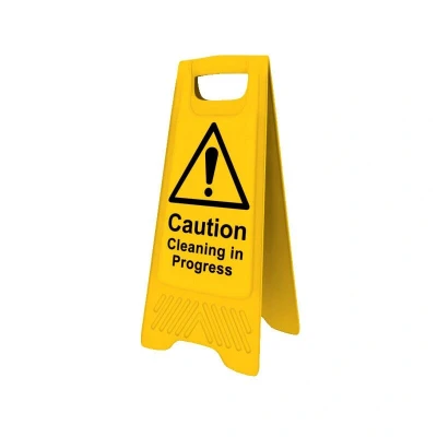 Image of Sitesafe Cleaning in Progress A frame Caution Sign 300 x 620mm