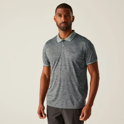 Image of Regatta Men&#039;s Quick Drying Remex II Jersey Polo Shirt Glacier, Size: M