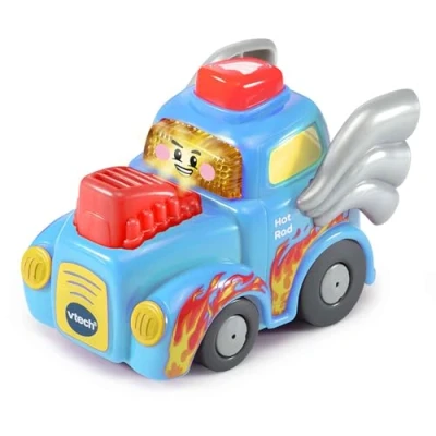 Image of VTech 3480 164867 TutTut Bólidos, Interactive Playset, Mechanical Workshop with Different Tracks and Levels, Includes Diego Hot Rod Vehicle, More Than 40 Songs, melodies, Phrases Sounds, Assorted