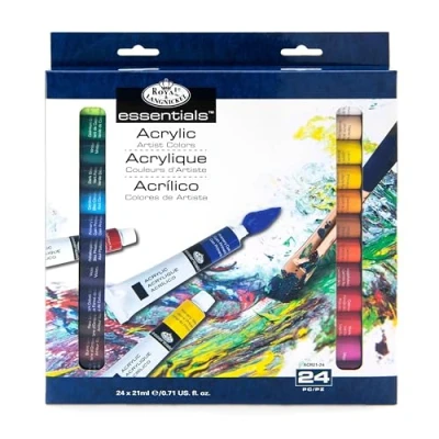 Image of Royal &amp; Langnickel 21ml Acrylic Painting Colour (Pack of 24)