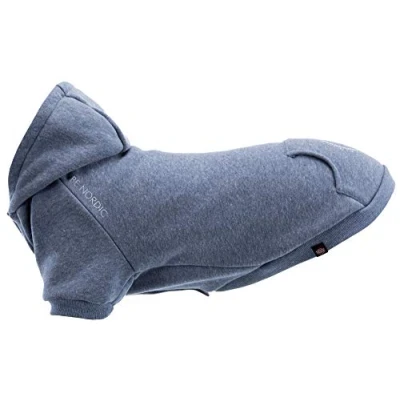 Image of TRIXIE Be Nordic Hoodie, XS: 30 cm: 40 cm, Blue, Dog