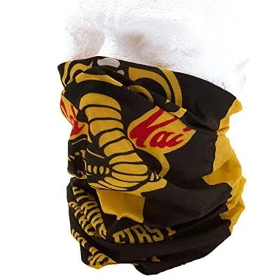 Image of Cobra Kai Multi Purpose Face Covering, Black, One Size