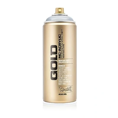 Image of Montana Cans 419430 Spray Gold GLD400 T7060, 400 ml, Transparent Gravel
