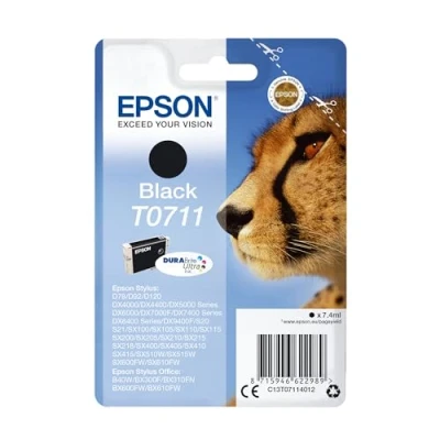 Image of Epson Cheetah Ink Cartridge for Stylus SX600FW Series Black