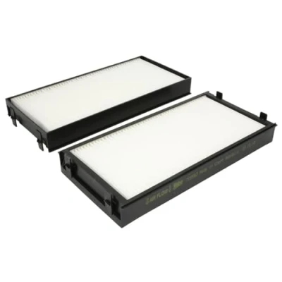 Image of 64116945593, 64116945594, 64316945585, 64316945586, 6945585 Pollen Filter VALEO CLIMFILTER COMFORT 715583 Particulate 293mm 138mm 34mm BMW: X5