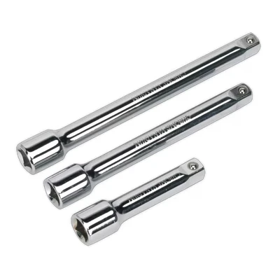 Image of Siegen Extension Bar Set 3pc 3/8&quot;Sq Drive