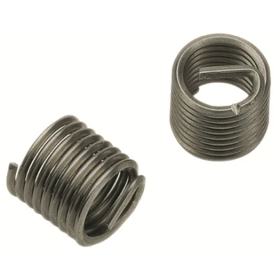 Image of V Coil 07305 1.5D Wire Thread Inserts, 0 V, Silver, M3 x 0.5 mm, Set of 100 Piece