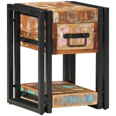 Image of vidaXL Nightstands 2 pcs 40x40x40 cm Solid Reclaimed Wood