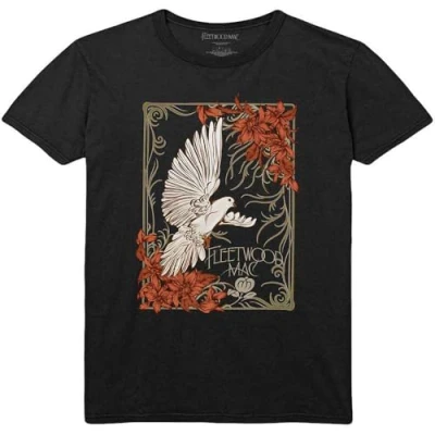 Image of Fleetwood Mac Dove Official Tee T Shirt Mens Unisex (X Large) Black