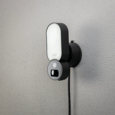 Image of Konstsmide Outdoor Smartlight 5W Black, Cam, Speak, Microphone, Wifi, IP54