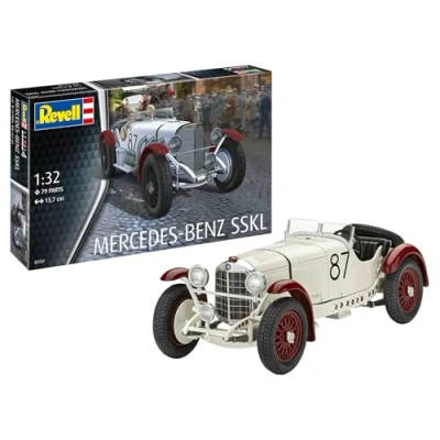 Image of Revell 07737 Mercedes Benz SSKL 1:32 Scale Unbuilt/Unpainted Plastic Model Kit