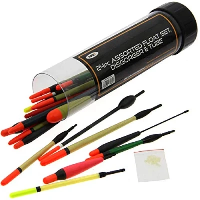 Image of NGT Float Set 24pc Mixed and Accessory in Tube, includes rubbers disgorger