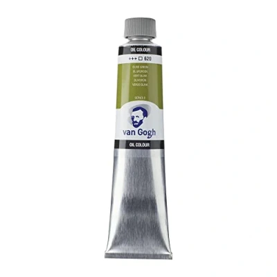 Image of Van Gogh Paint Oil PERM OL GR, Permanent Olive Green, One Size