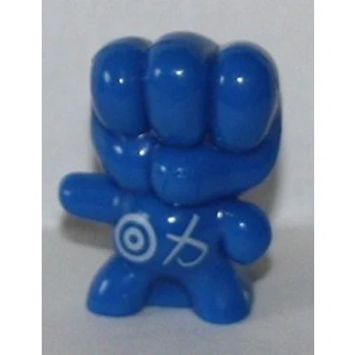 Image of GoGos Crazy Bones Series 1 Blue Fist.