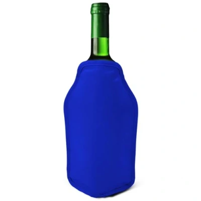 Image of Joeji&#039;s Kitchen Wine Bottle Cooler Freezer Sleeves Black &amp; Navy Blue Perfect for Chilling Prosecco Champagne Bottles Ideal Dinner Parties Picnics Festivals (Blue v2)