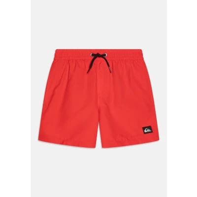 Image of Quiksilver Everyday Solid Volley Swimming shorts for kids, Size: 10y, High risk red