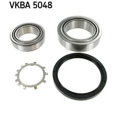 Image of 0029819305, 0029819505, 0039810005, 0039814305, 0059814405 Wheel bearing kit SKF VKBA 5048 with shaft seal 115mm MERCEDES BENZ: Vario Minibus