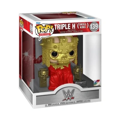 Image of Funko POP! Super: Triple H (Skull King) WWE Collectable Vinyl Figure Gift Idea Official Merchandise Toys for Kids &amp; Adults Sports Fans Model Collectors and Display