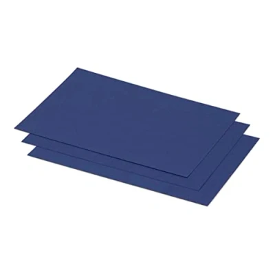 Image of Clairefontaine Ref 1668C Pollen Card (Pack of 25 Sheets) 158 x 222mm Sized, Acid Free, Inkjet &amp; Laser Compatible, Easy to Write On, 210gsm Night Blue