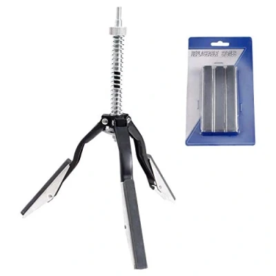Image of gohantee Engine Cylinder Hone Adjustable Deglazer 2&quot; to 7&quot; (51 177mm) Wide with 3 PCS 4&quot; Replaceble Long Stones 220 Grit Car Grinding Brake Shaft Tool