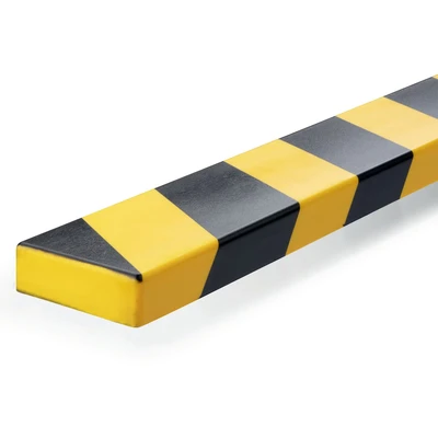 Image of Durable Surface Protection Profile S20 Yellow/Black (Pack of 5)