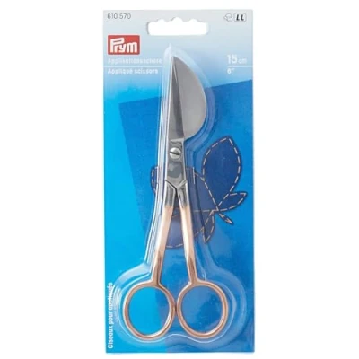 Image of Prym Rose Gold (15cm) Appliqué Scissors 1 Piece