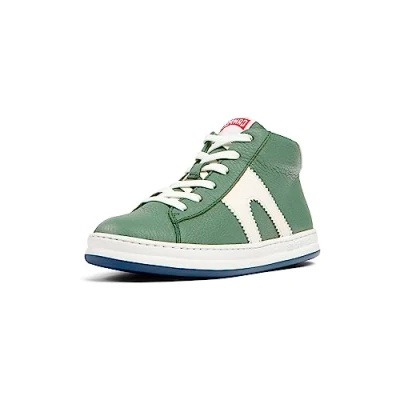 Image of Camper Boy&#039;s Unisex Runner Four Kids K900349 Sneaker, Medium Green, 7.5 UK Child