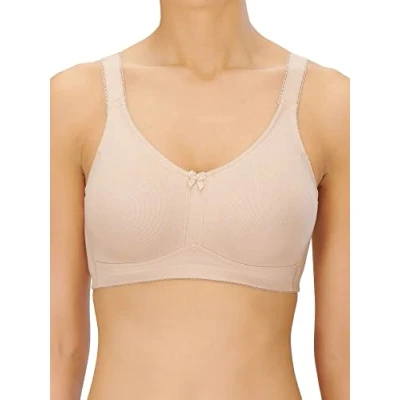 Image of Naturana Women&#039;s Moulded Mastectomy Soft Bra Everyday, Beige (Light Beige), 38B