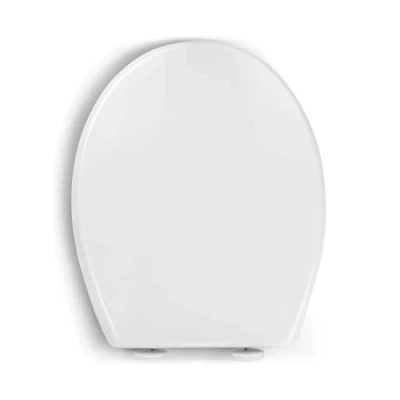 Image of New Soft Close White Toilet SEAT Luxury Bathroom Slow Seats WC Heavy Duty
